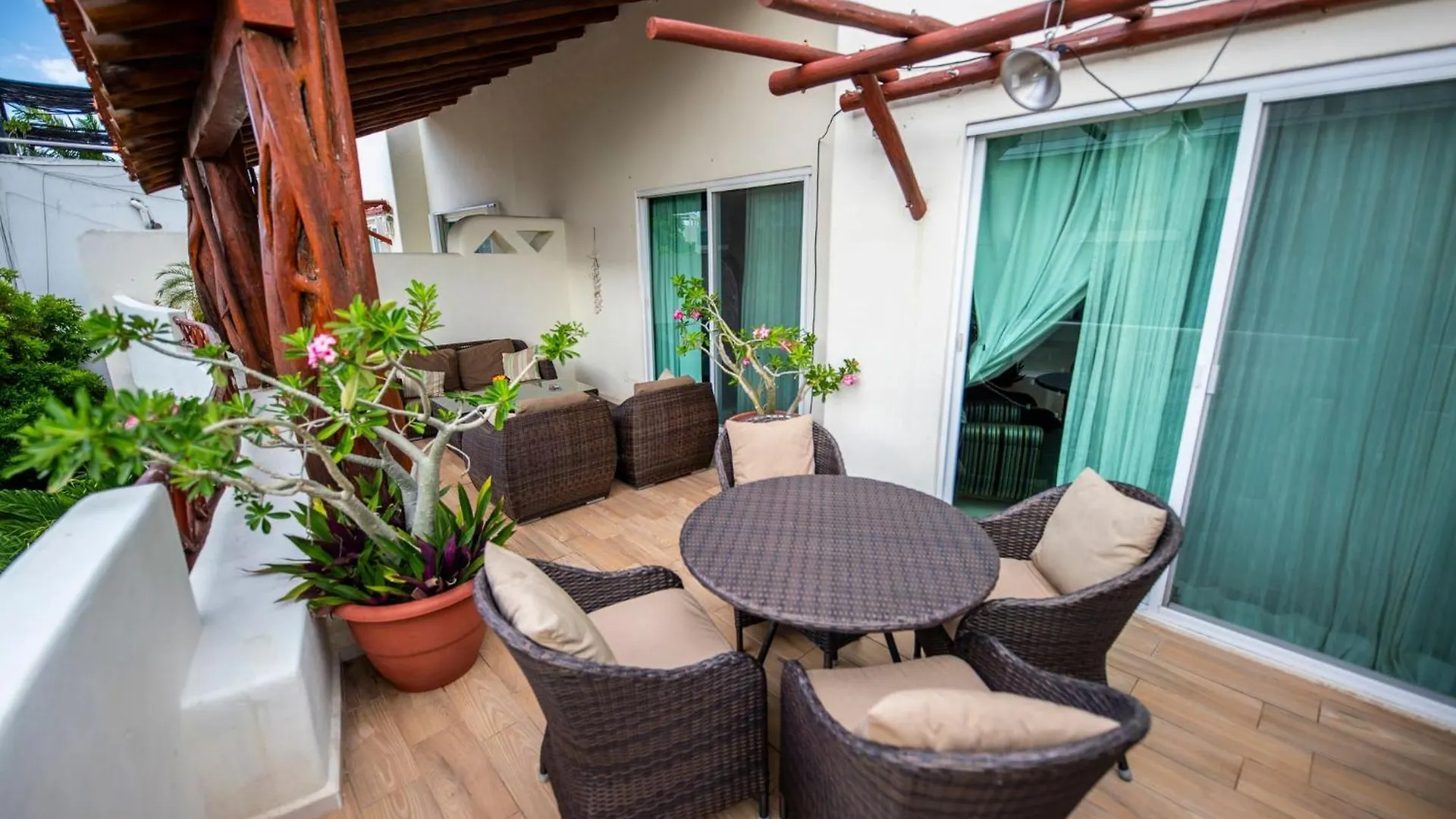 Penthouse Beach Holiday Private Jacuzzi Bbq Family Friendly Maid Service 0*, פלאייה דל כרמן